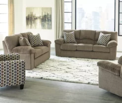 Pindall Brown Loveseat -FurniHub Store 810324009 810324008 810324010 810324141