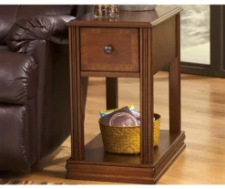 Breegin Brown End Table With Removable Tray 16 Breegin Brown End Table With Removable Tray -FurniHub Store 810363185 1