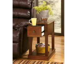 Breegin Brown End Table With Removable Tray 26 Breegin Brown End Table With Removable Tray -FurniHub Store 810363185 11