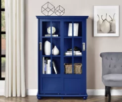 Ameriwood Glass Door 4-Shelf Bookcases 19 Ameriwood Glass Door 4-Shelf Bookcases -FurniHub Store 810369291