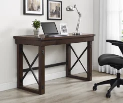 Espresso Brown Desk -FurniHub Store 810369308 1