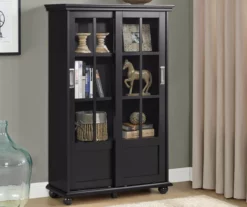 Ameriwood Glass Door 4-Shelf Bookcases 21 Ameriwood Glass Door 4-Shelf Bookcases -FurniHub Store 810369311