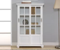 Ameriwood Glass Door 4-Shelf Bookcases 17 Ameriwood Glass Door 4-Shelf Bookcases -FurniHub Store 810369314
