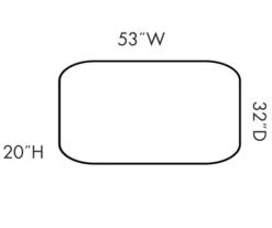 Lane Home Solutions Pasadena Ottoman -FurniHub Store 810383599 5