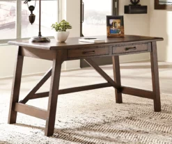 Baldridge Brown Desk -FurniHub Store 810389272 1
