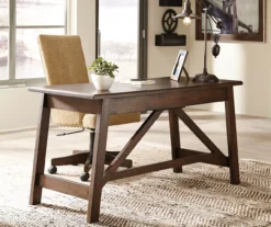 Baldridge Brown Desk -FurniHub Store 810389272 2