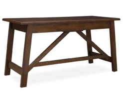 Baldridge Brown Desk -FurniHub Store 810389272 3