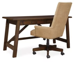 Baldridge Brown Desk -FurniHub Store 810389272 5