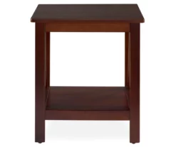 Rockford Antique Tobacco End Table -FurniHub Store 810389562 2