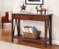 V Side Console Table -FurniHub Store 810389564 1
