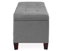 Erin Gray Padded Shoe Storage Ottoman -FurniHub Store 810389631 3