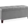 Erin Gray Padded Shoe Storage Ottoman -FurniHub Store 810389631 5