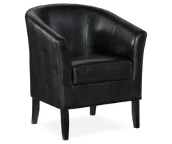 Spencer Faux Leather Club Armchair