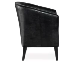 Spencer Faux Leather Club Armchair 26 Spencer Faux Leather Club Armchair -FurniHub Store 810389640 3 1