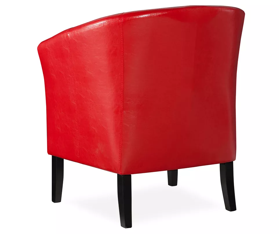 Spencer Faux Leather Club Armchair 17 Spencer Faux Leather Club Armchair - Image 15