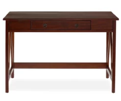 Rockford Antique Tobacco Writing Desk -FurniHub Store 810389677 2