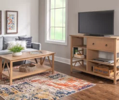 Rockford Rustic Gray 5-Shelf TV & Media Center 25 Rockford Rustic Gray 5-Shelf TV & Media Center -FurniHub Store 810389684 A0 10