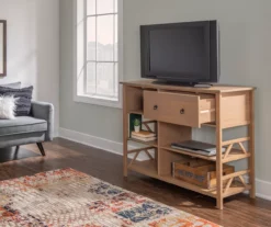 Rockford Rustic Gray 5-Shelf TV & Media Center 24 Rockford Rustic Gray 5-Shelf TV & Media Center -FurniHub Store 810389684 A0 9