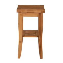 18" Pierce Bamboo Bathroom Stool -FurniHub Store 810389685 4