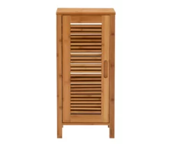 Pierce Bamboo Single Door Floor Cabinet -FurniHub Store 810389686 A0 2