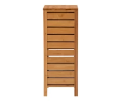 Pierce Bamboo Single Door Floor Cabinet -FurniHub Store 810389686 A1