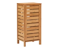 Pierce Bamboo Single Door Floor Cabinet -FurniHub Store 810389686 A2 2