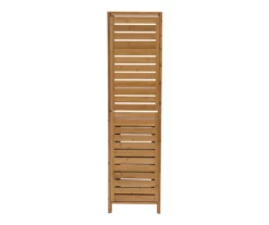 Pierce Bamboo 3-Shelf Tall Cabinet -FurniHub Store 810389688 A2 2