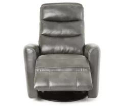 Real Living Bolero Faux Leather Swivel Glider Recliner -FurniHub Store 810394206 3