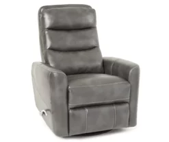Real Living Bolero Faux Leather Swivel Glider Recliner -FurniHub Store 810394206 7