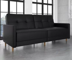Ameriwood Avianna Faux Leather Coil Futon 26 Ameriwood Avianna Faux Leather Coil Futon -FurniHub Store 810405140 2