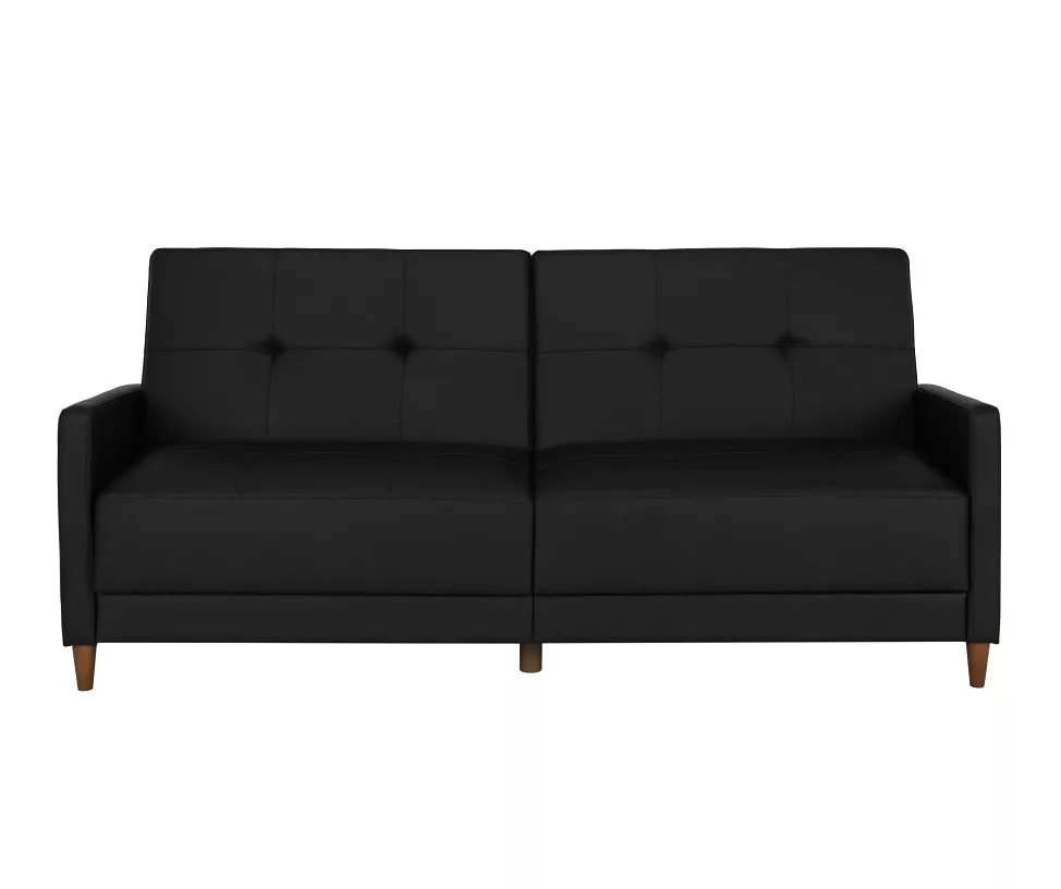 Ameriwood Avianna Faux Leather Coil Futon 8 Ameriwood Avianna Faux Leather Coil Futon - Image 6