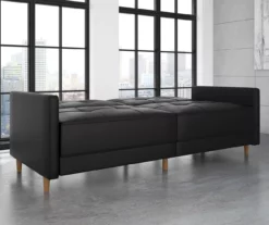 Ameriwood Avianna Faux Leather Coil Futon 28 Ameriwood Avianna Faux Leather Coil Futon -FurniHub Store 810405140 3