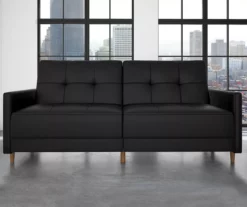 Ameriwood Avianna Faux Leather Coil Futon 30 Ameriwood Avianna Faux Leather Coil Futon -FurniHub Store 810405140 4