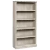 Chalked Chestnut Tan 5-Shelf Bookcase -FurniHub Store 810406220 1