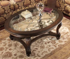 Norcastle Oval Coffee Table -FurniHub Store 810409015 1