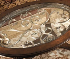 Norcastle Oval Coffee Table -FurniHub Store 810409015