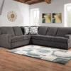 Lane Home Solutions Kasan Gray Living Room Sectional -FurniHub Store 810413397 810413398 2
