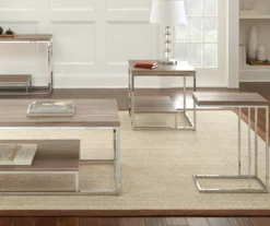 Lucia Brown Chairside End Table -FurniHub Store 810422656 810422657 810422660 810422821