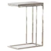 Lucia Gray-Brown Chairside End Table -FurniHub Store 810422825 2
