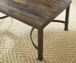Ambrose Rustic Charcoal Coffee Table -FurniHub Store 810422848 2