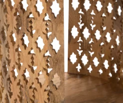 Brinley Starburst Cutout Round End Table -FurniHub Store 810422910 3