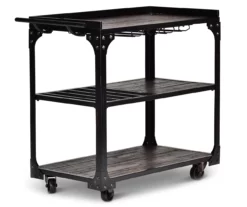 Sherlock Rolling Server Cart -FurniHub Store 810423041 3