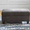 Navigation Gray Storage Ottoman -FurniHub Store 810430013 5