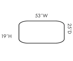 Lane Home Solutions Excursion Ottoman -FurniHub Store 810430023 5