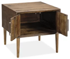 Kisper Brown End Table -FurniHub Store 810431447 3