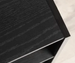 Black Oak 6-Cube Storage Organizer -FurniHub Store 810435811 2