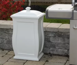 Mansfield White Storage Bin 7 Mansfield White Storage Bin -FurniHub Store 810440532 2