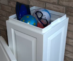 Berkshire White 45-Gallon Outdoor Storage Bin -FurniHub Store 810440534 3