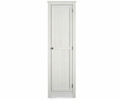 Lincoln Magnolia Oak White Single Door Kitchen Pantry -FurniHub Store 810447463 2