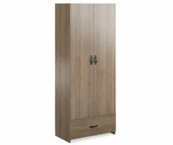 Salinas Rustic Oak Storage Cabinet -FurniHub Store 810448555 4